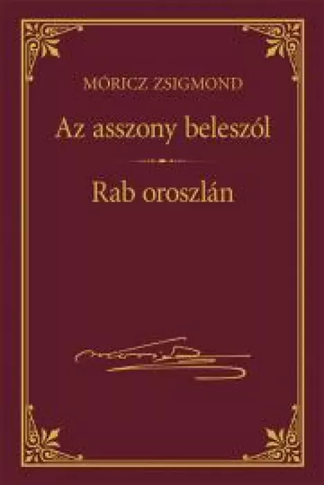 Az asszony beleszól - Rab oroszlán borító