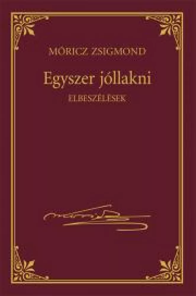 Egyszer jóllakni borító