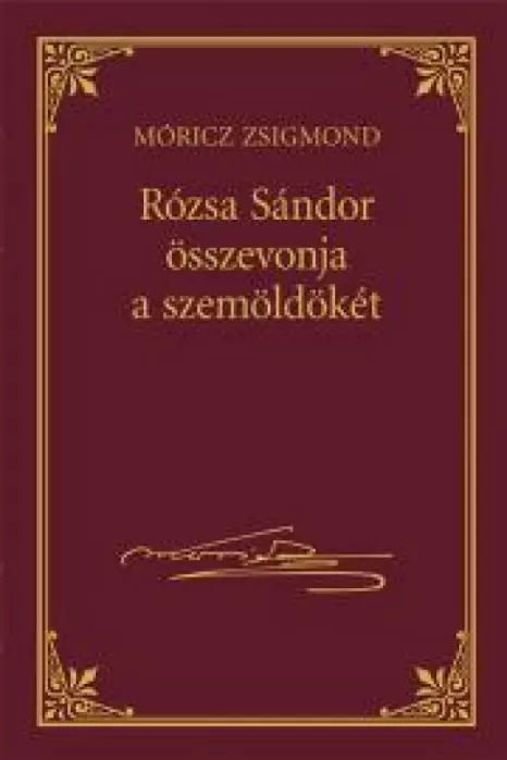 Rózsa Sándor összevonja a szemöldökét borító