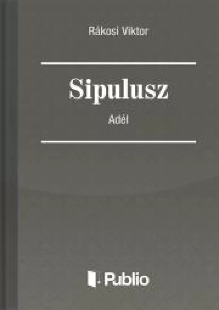 Sipulusz - Adél borító