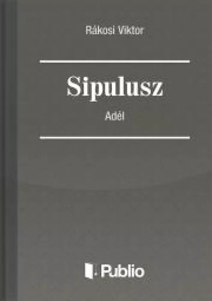 Sipulusz - Adél borító