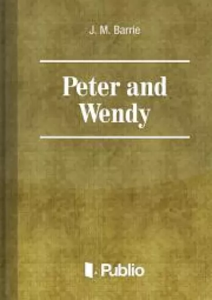Peter and Wendy borító