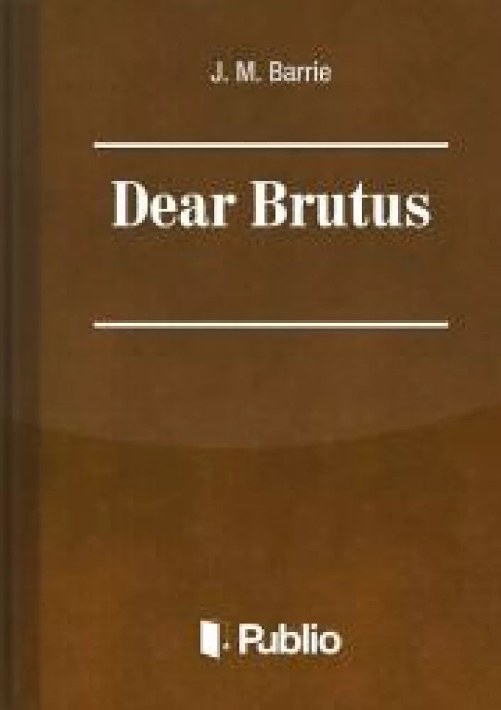 Dear Brutus borító