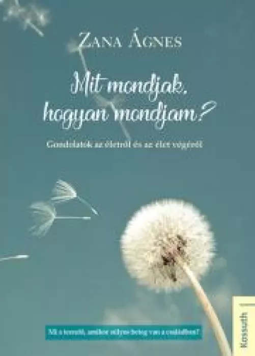 Mit mondjak, hogyan mondjam? borító