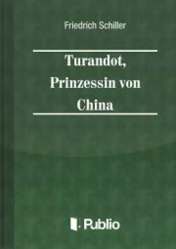Turandot, Prinzessin von China borító