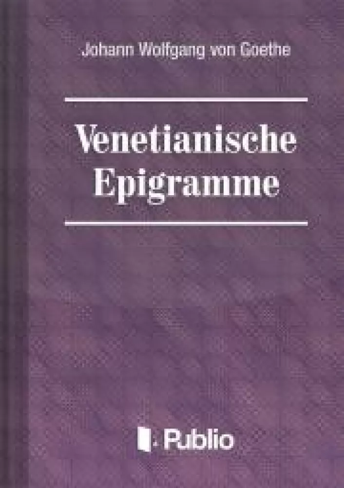 Venetianische Epigramme borító