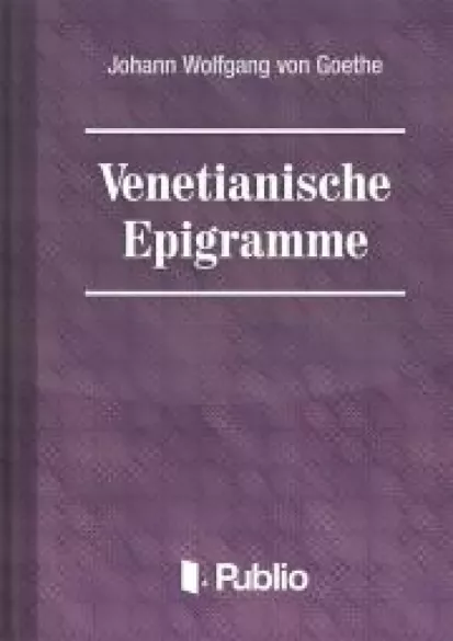 Venetianische Epigramme