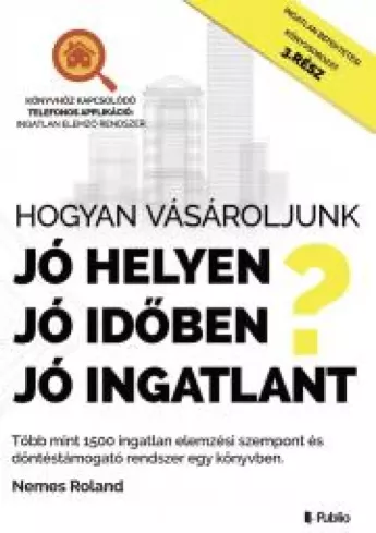 Hogyan vásároljunk, jó helyen, jó időben, jó ingatlant? borító