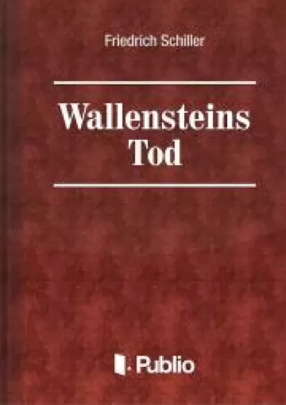 Wallensteins Tod borító