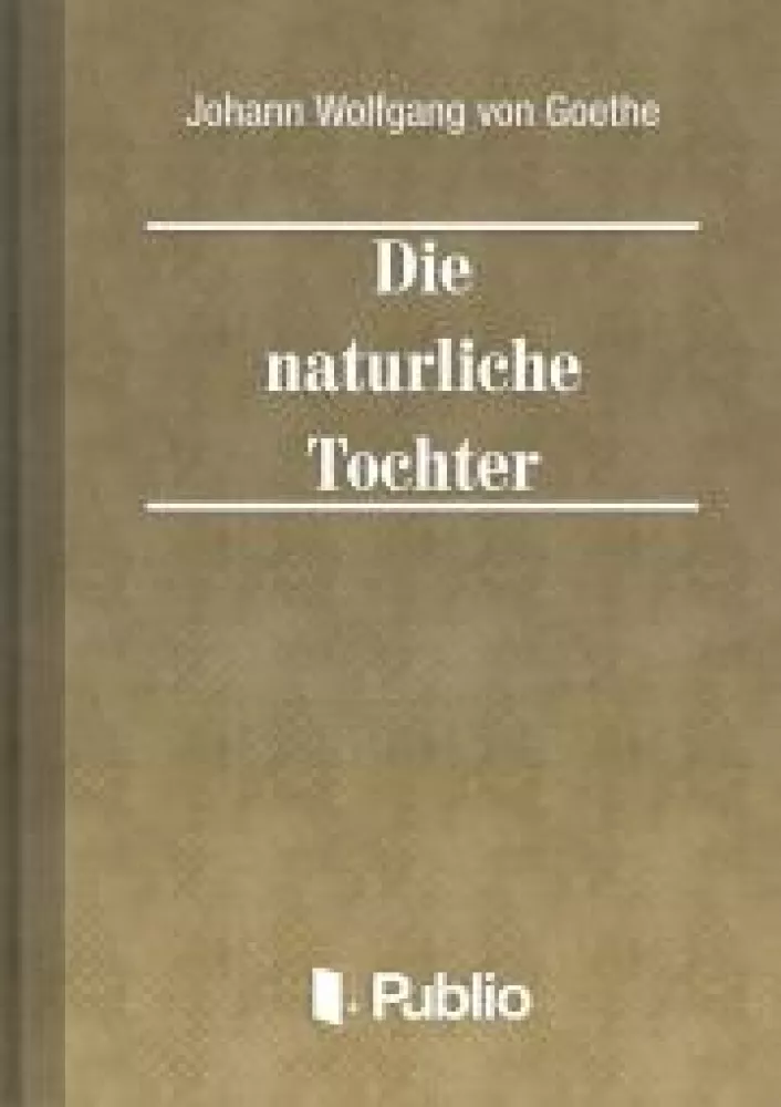 Die natuerliche Tochter borító