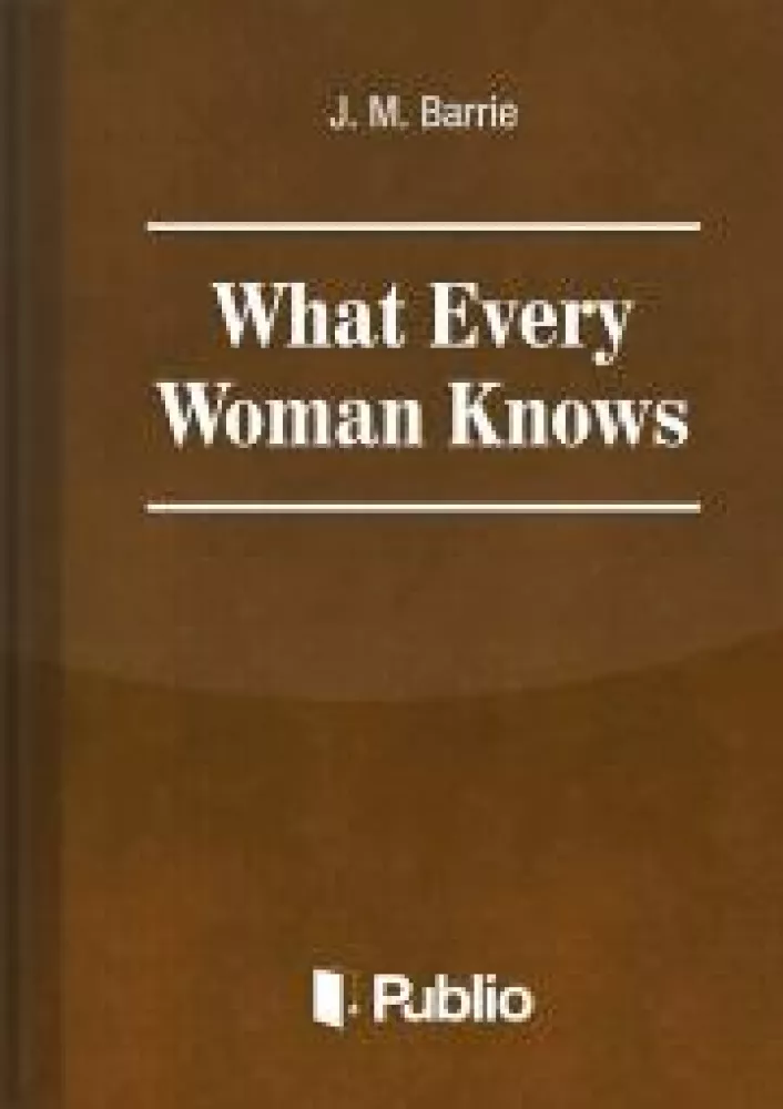 What Every Woman Knows borító