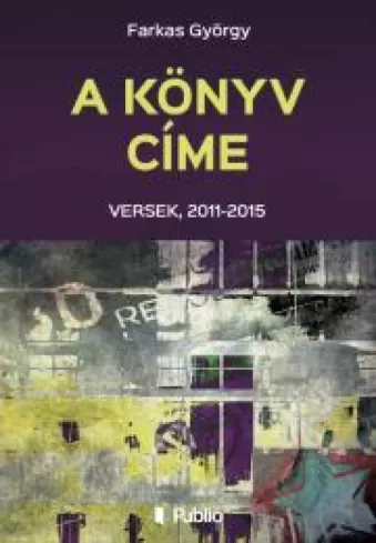 A könyv címe borító