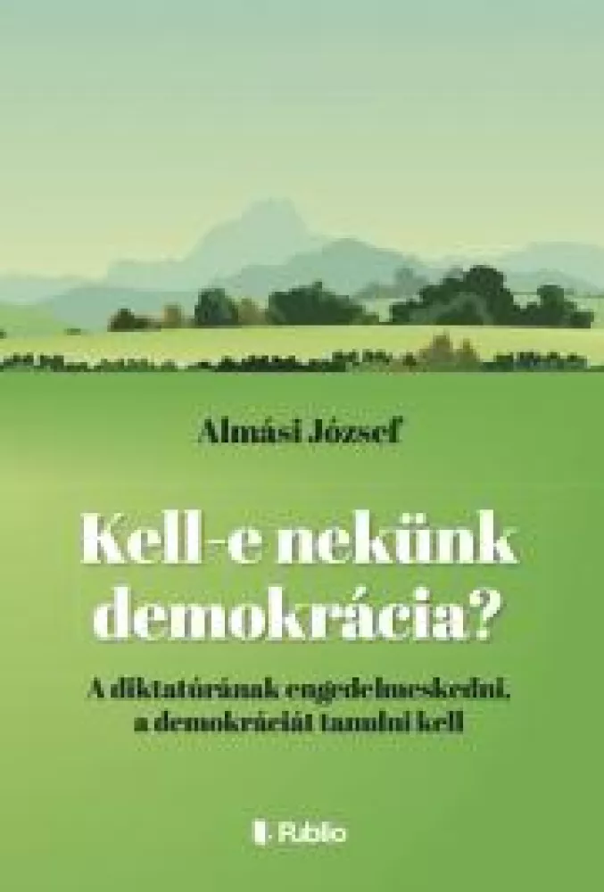 Kell- e nekünk demokrácia? borító