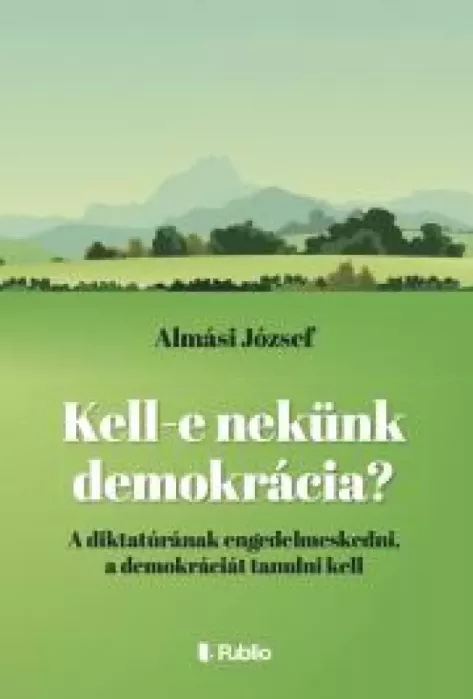 Kell- e nekünk demokrácia? borító