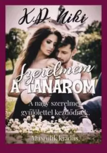 Szerelmem a tanárom borító