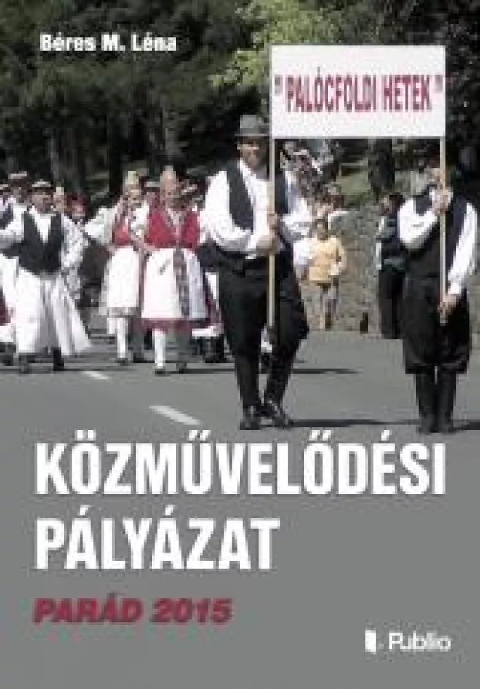 Közművelődési Pályázat Parád 2015 borító