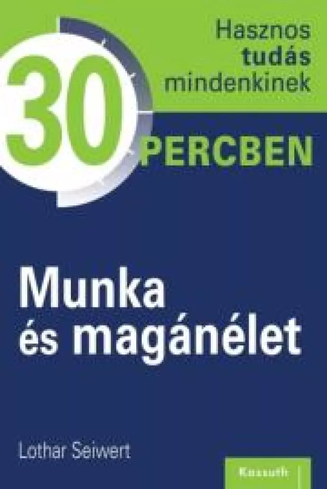 Munka és magánélet borító