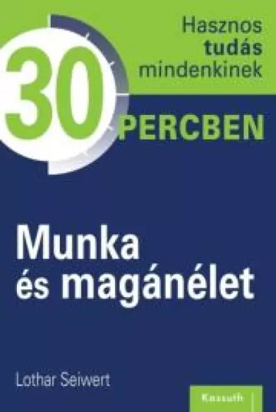 Munka és magánélet borító