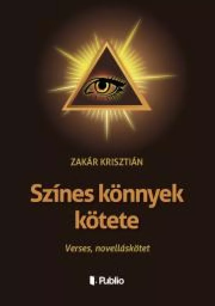 Színes könnyek kötete borító