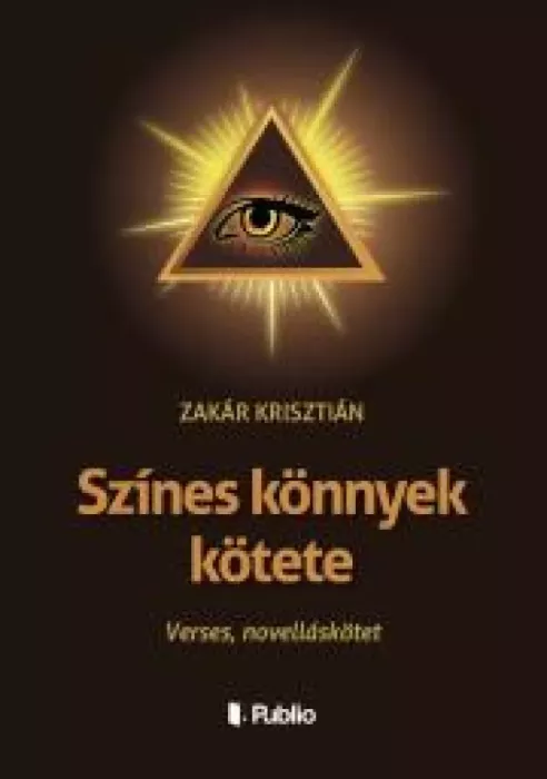 Színes könnyek kötete borító