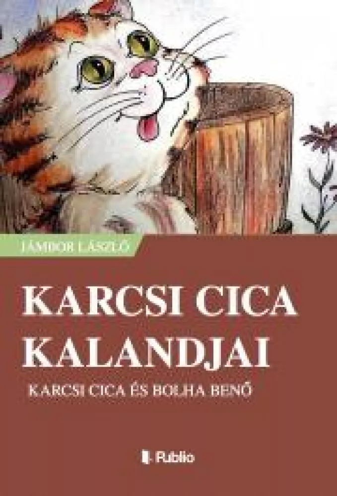 Karcsi cica kalandjai borító