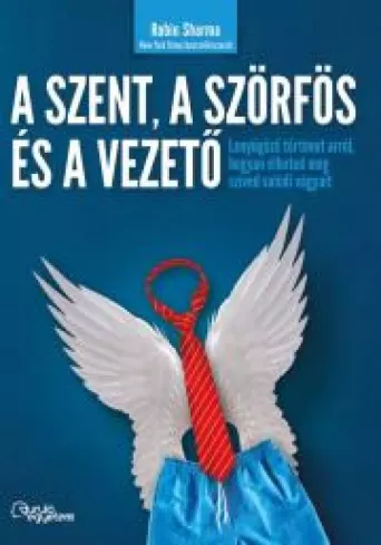 A szent, a szörfös és a vezető borító