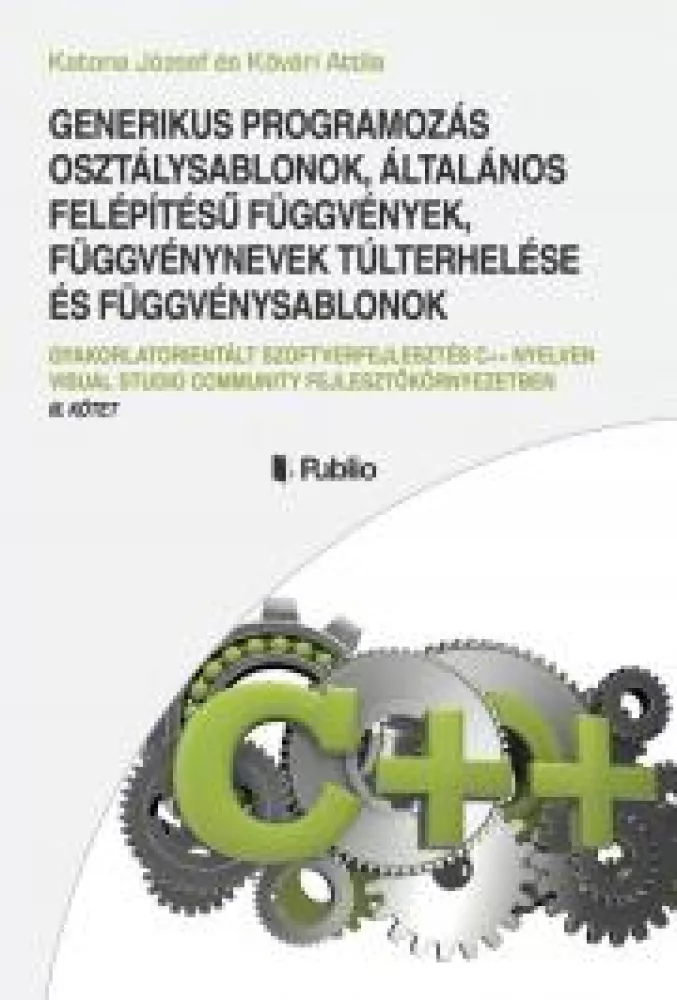 GENERIKUS PROGRAMOZÁS borító