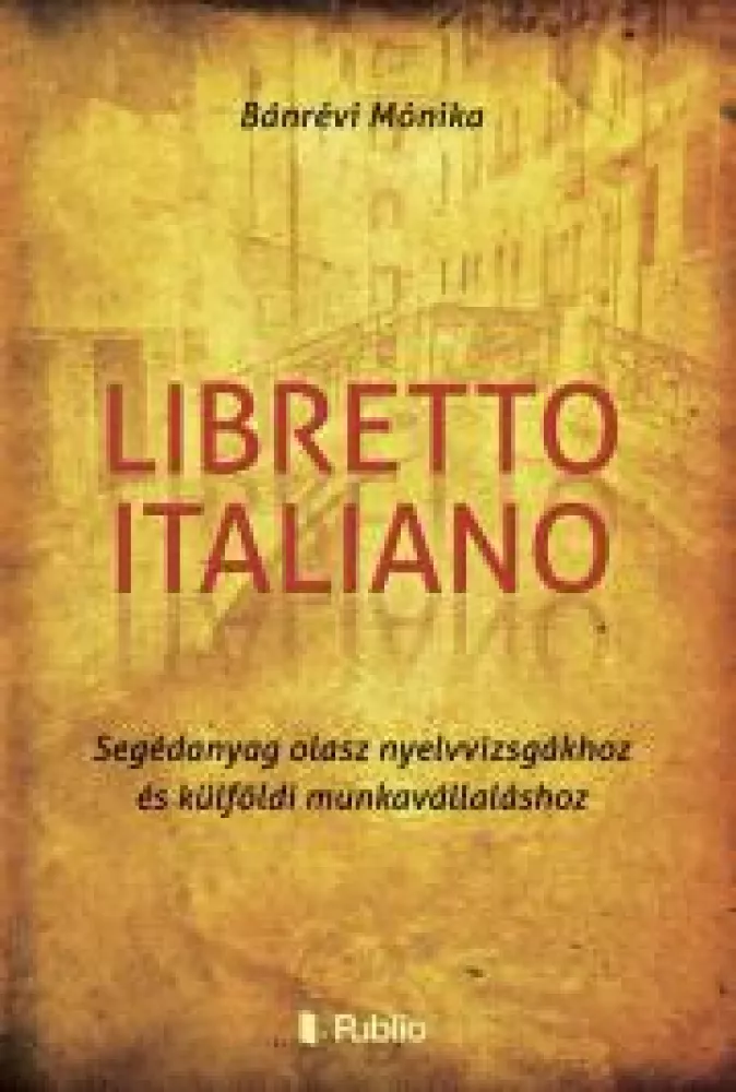 Libretto Italiano borító