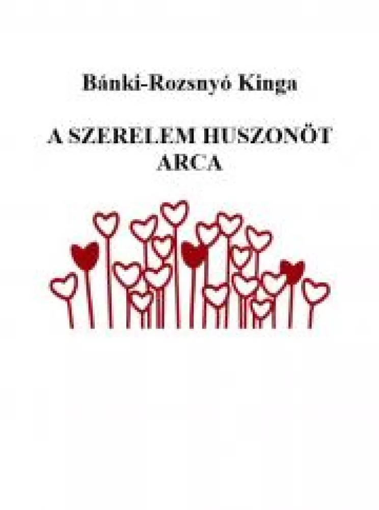 A SZERELEM HUSZONÖT ARCA borító