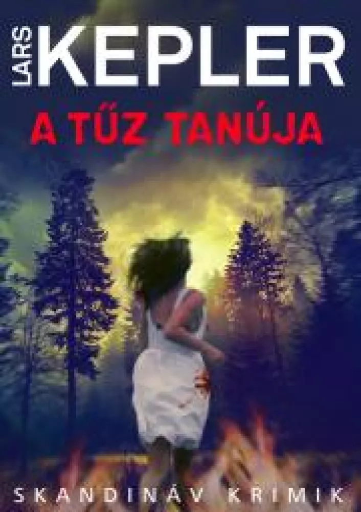 A tűz tanúja borító
