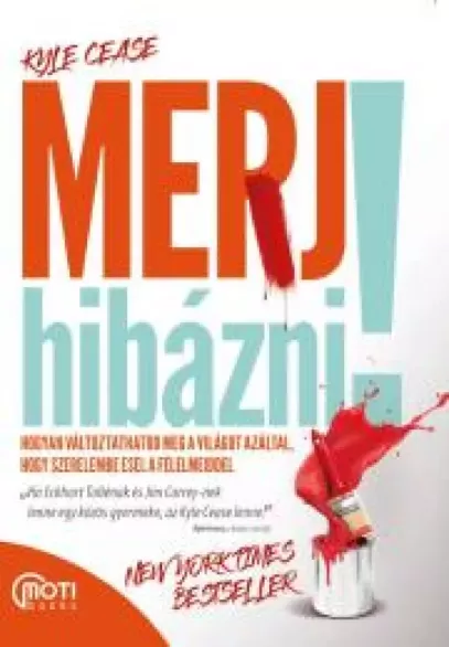 Merj hibázni! borító