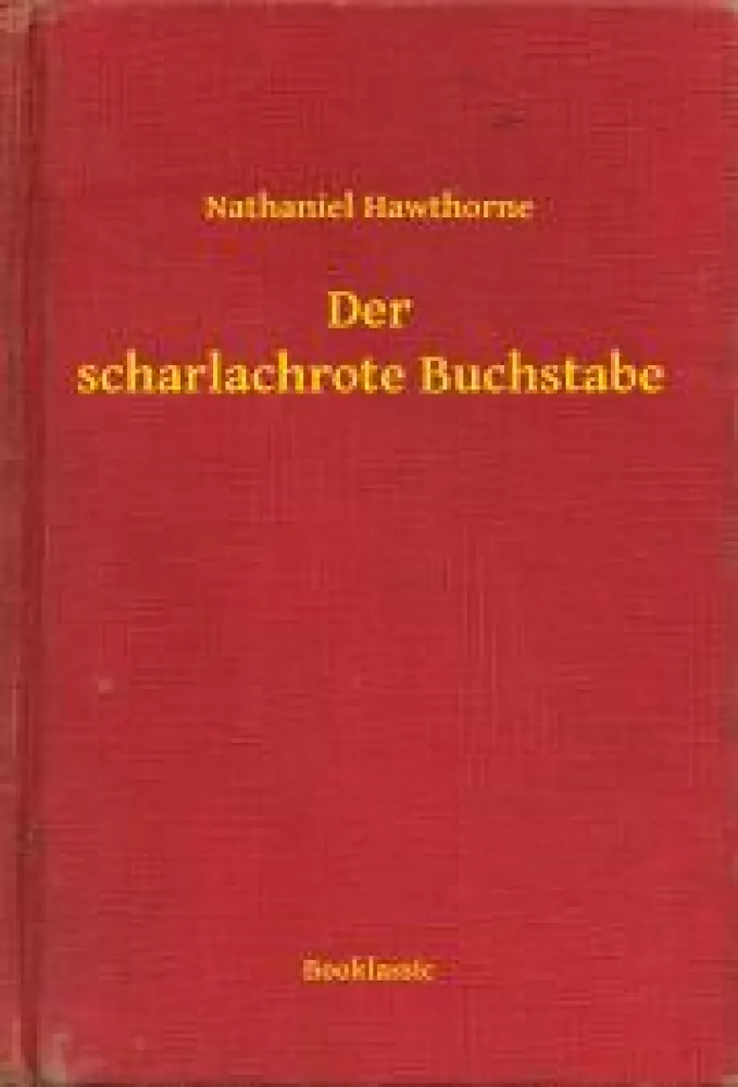 Der scharlachrote Buchstabe borító