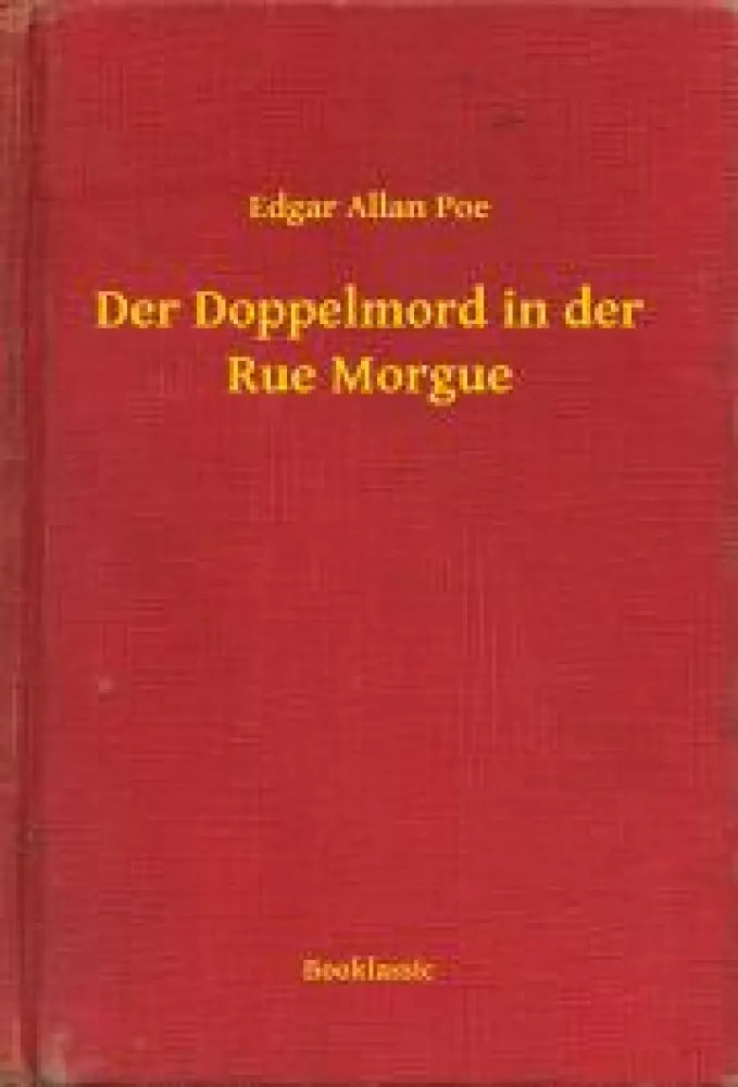 Der Doppelmord in der Rue Morgue borító