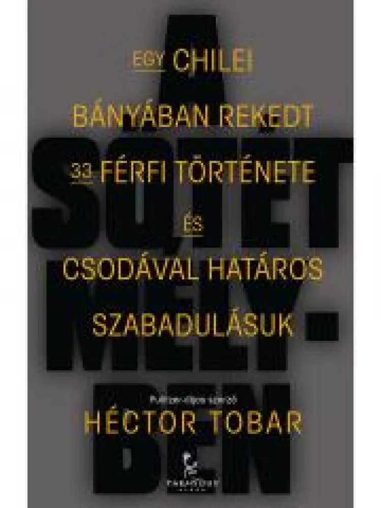 A sötét mélyben  borító