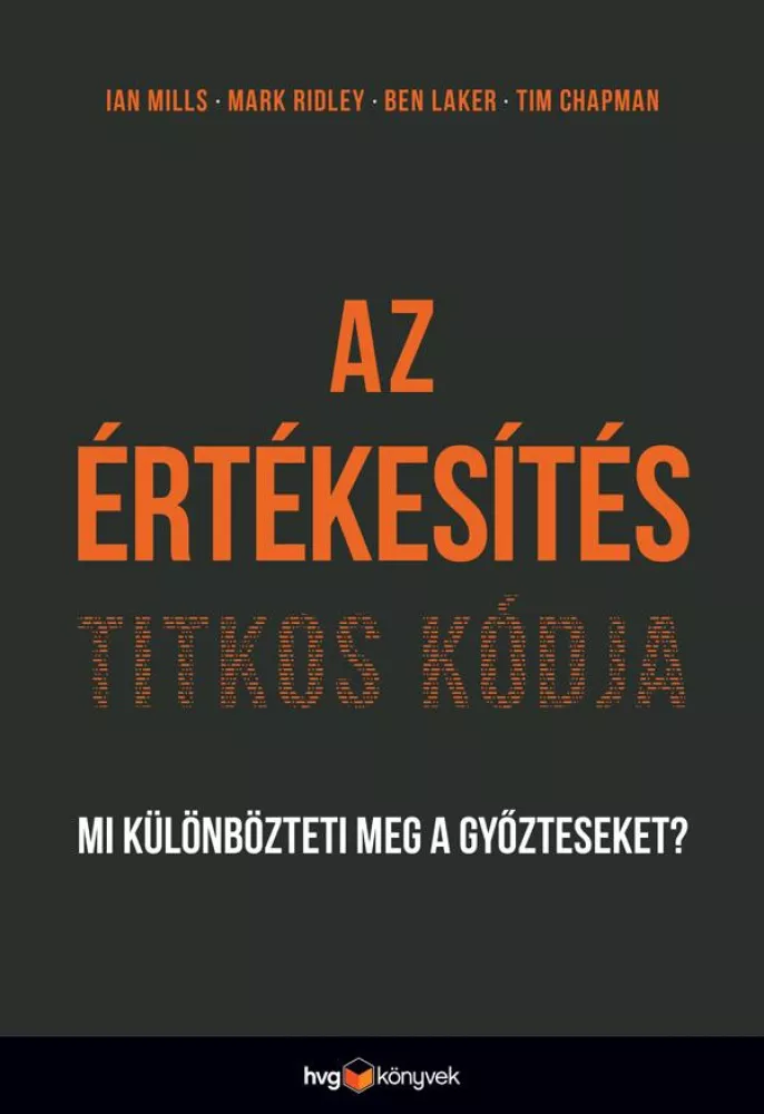 Az értékesítés titkos kódja borító