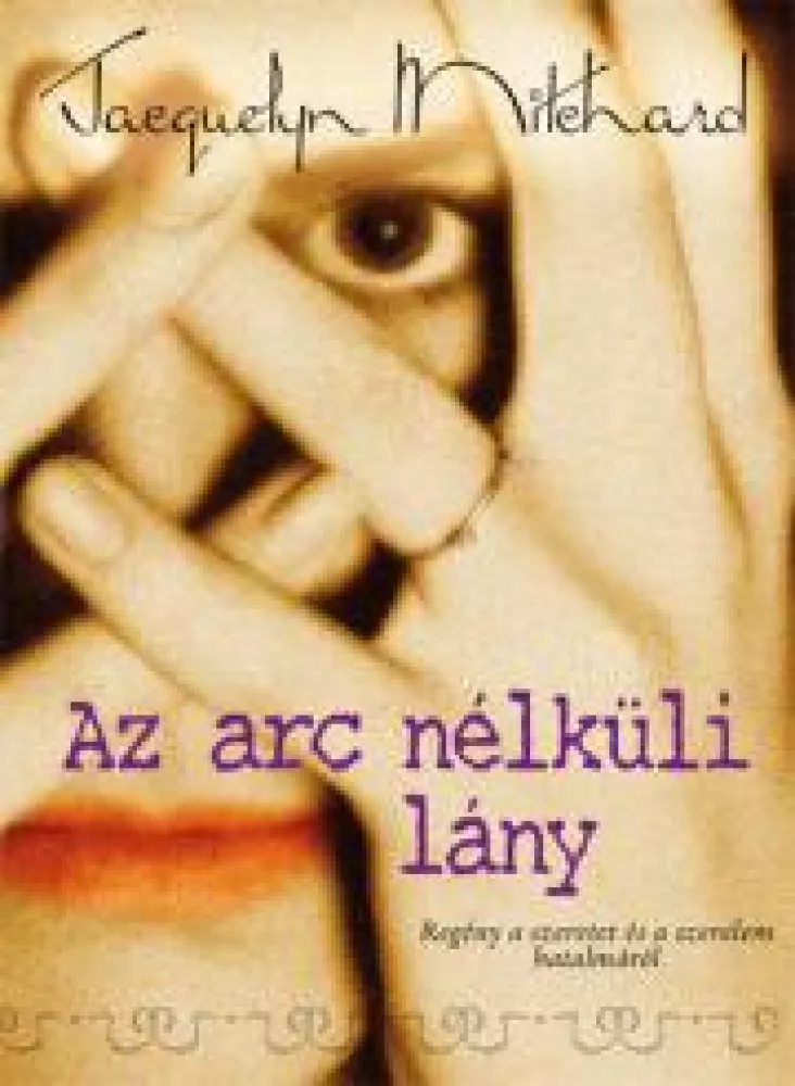 Az arc nélküli lány borító