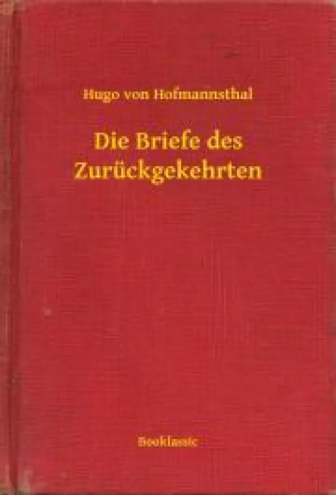 Die Briefe des Zurückgekehrten borító