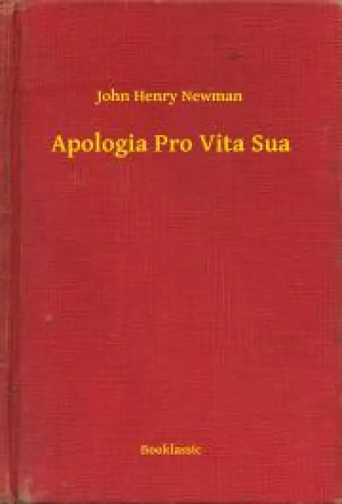 Apologia Pro Vita Sua borító
