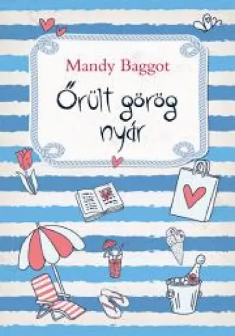 Őrült görög nyár borító