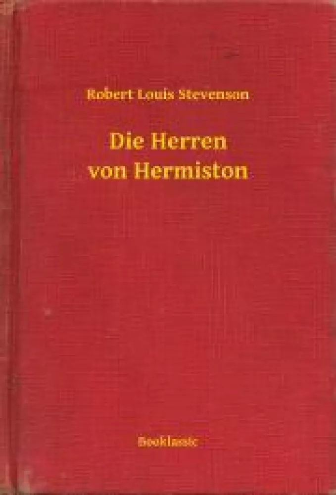 Die Herren von Hermiston borító