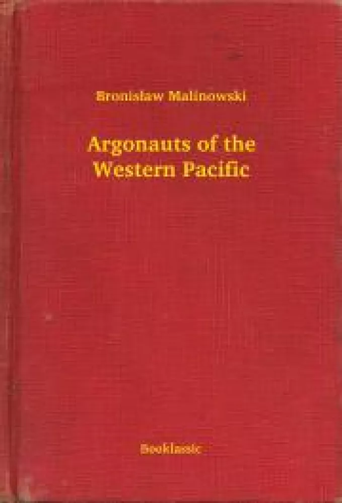 Argonauts of the Western Pacific borító