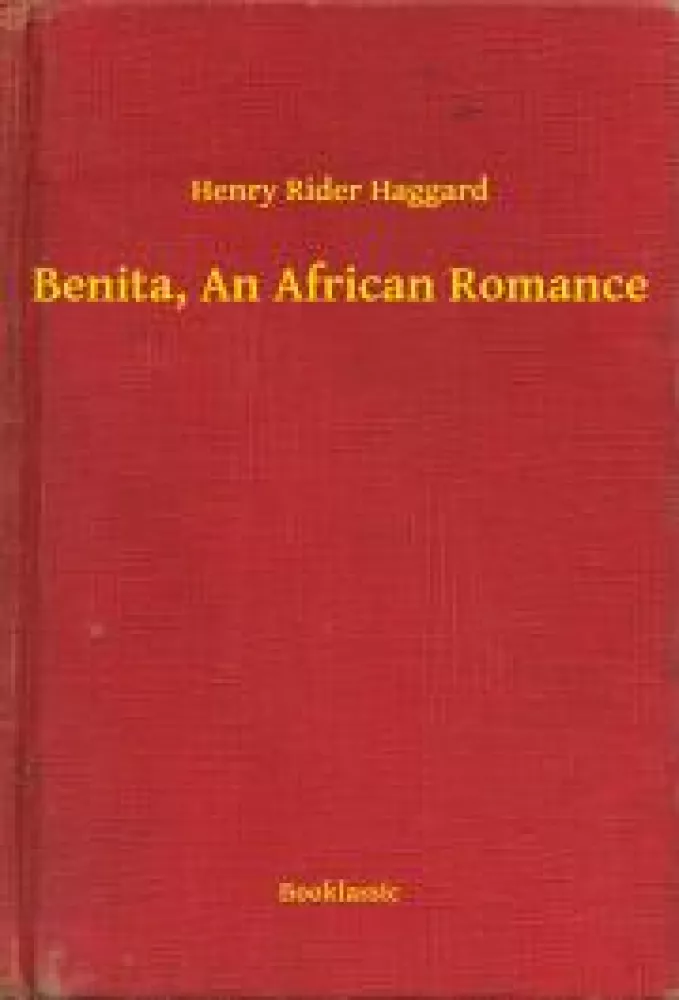 Benita, An African Romance borító