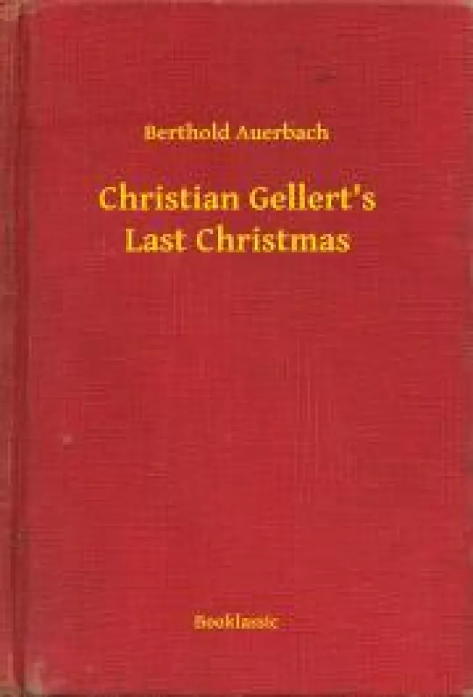 Christian Gellert's Last Christmas borító