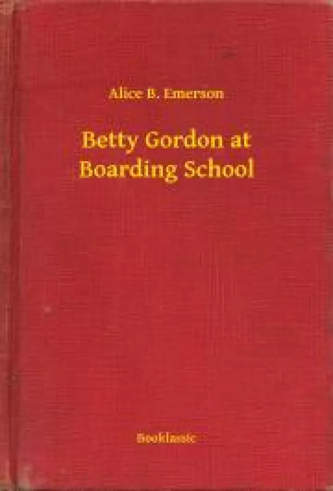 Betty Gordon at Boarding School borító