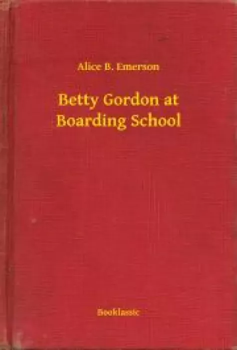 Betty Gordon at Boarding School borító