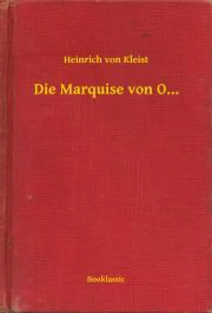 Die Marquise von O... borító