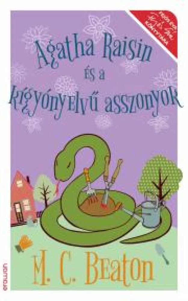 Agatha Raisin és a kígyónyelvű asszonyok borító