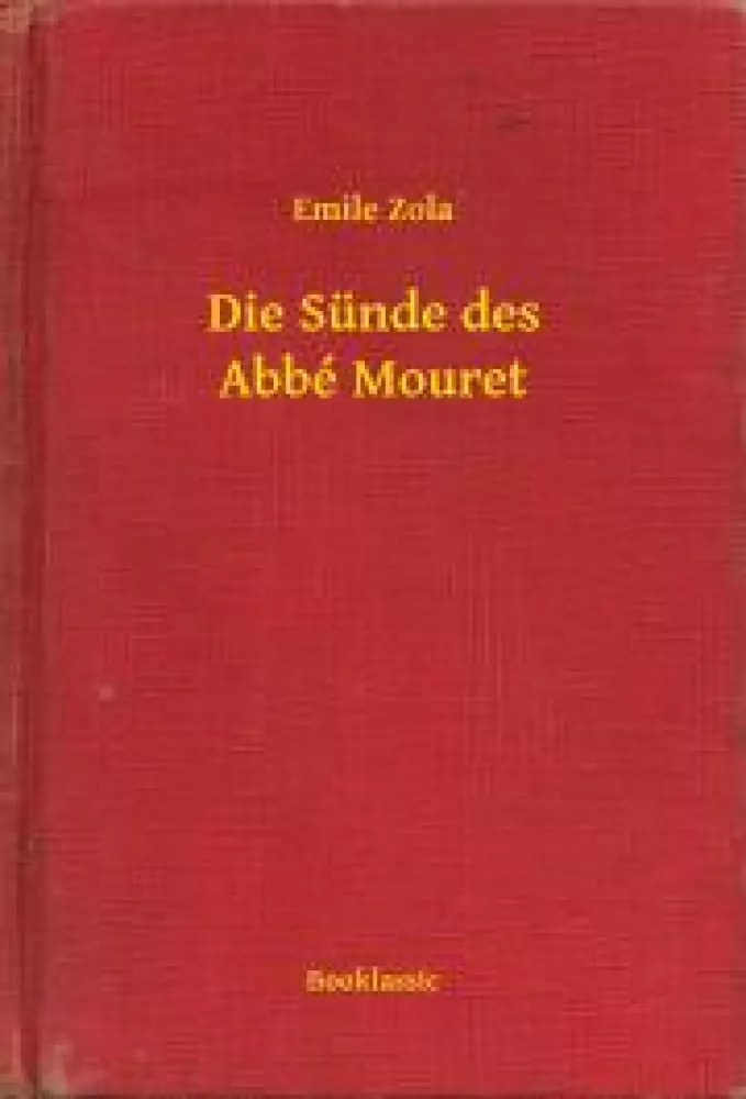 Die Sünde des Abbé Mouret borító