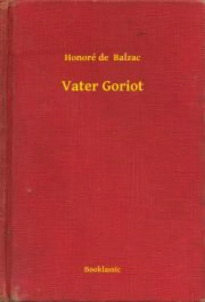 Vater Goriot borító