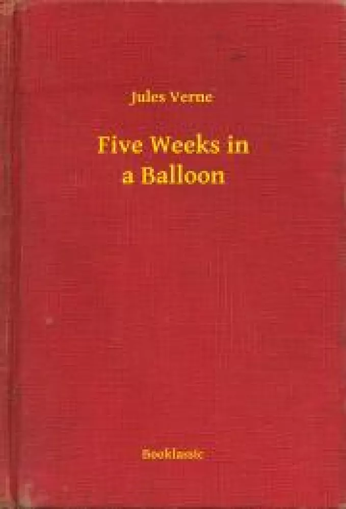 Five Weeks in a Balloon borító